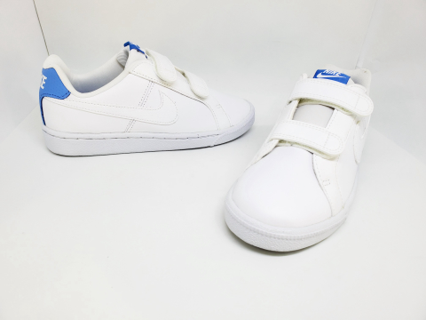 נייק COURT BOROUGH - לבן תכלת